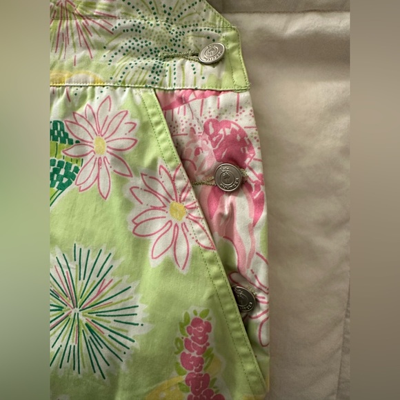 Custom Made Lilly Pulitzer Derby Days Overall Dress 🐎🩷🐴💐🎆💒 - Picture 2 of 10